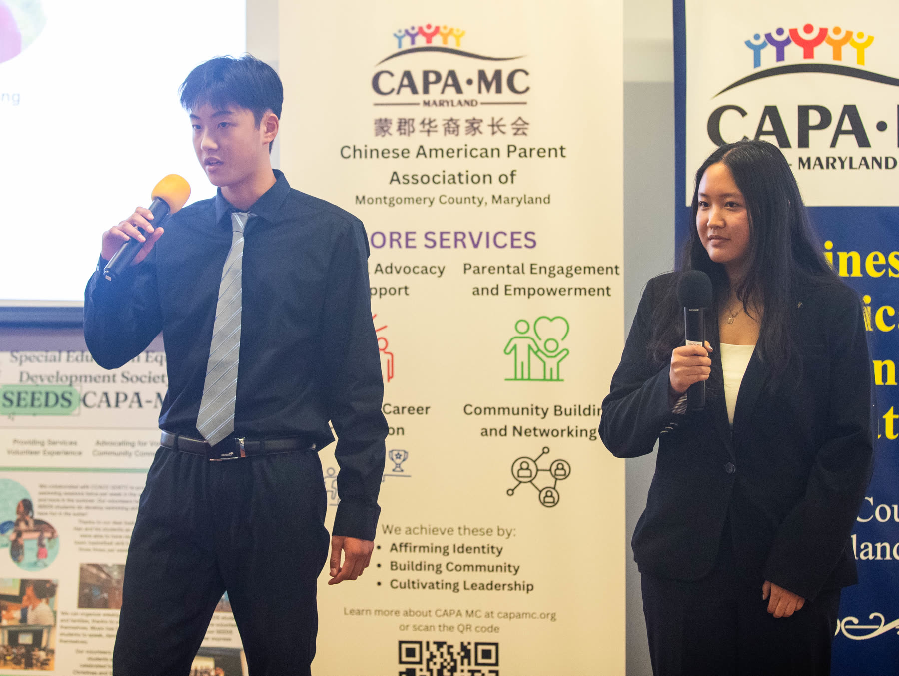 Eric presenting ParkinsonAI to a CAPA community audience
